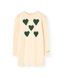 Hearts Flan Yellow Bug Dress COVER