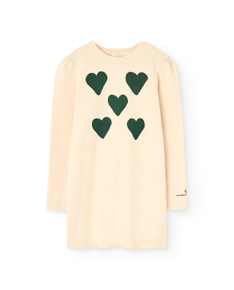 Hearts Flan Yellow Bug Dress COVER