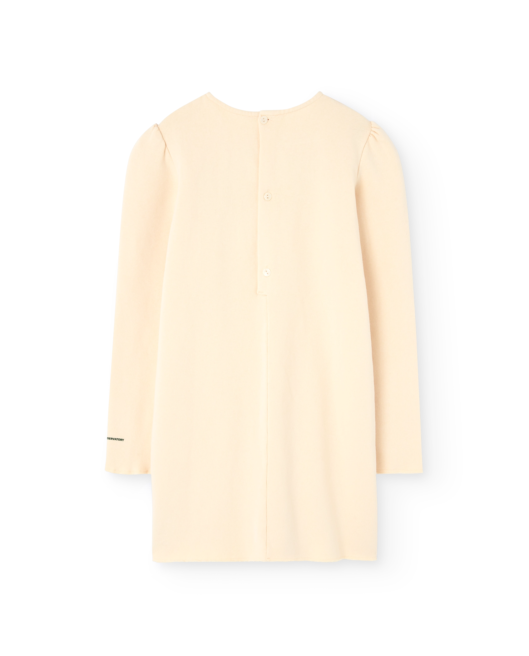 Hearts Flan Yellow Bug Dress PRODUCT BACK