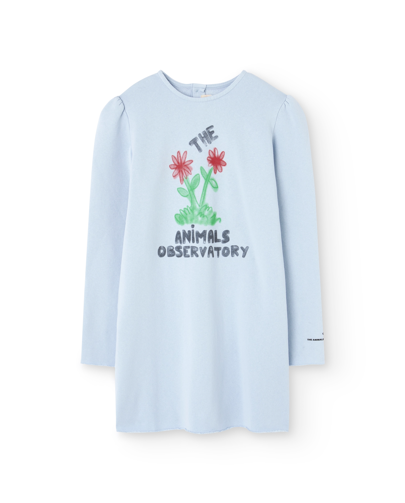 Flowers Blue Bug Dress PRODUCT FRONT