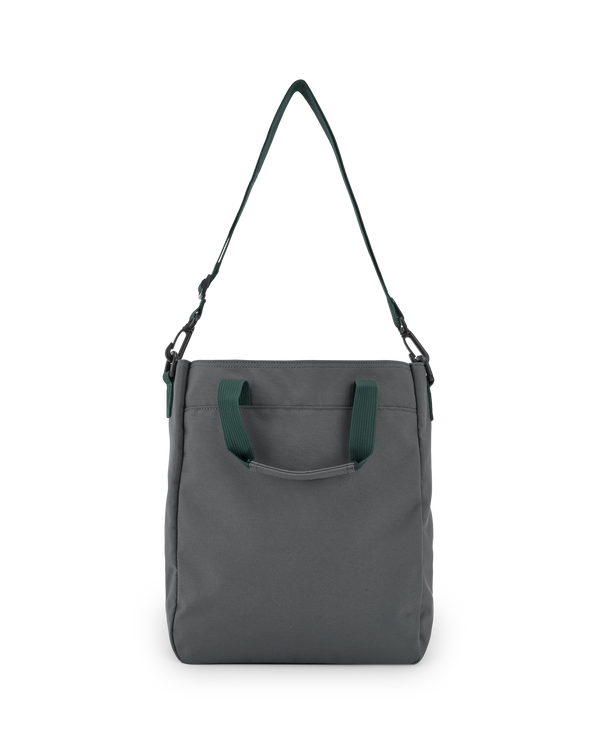Deep Grey Doe Bag PRODUCT BACK