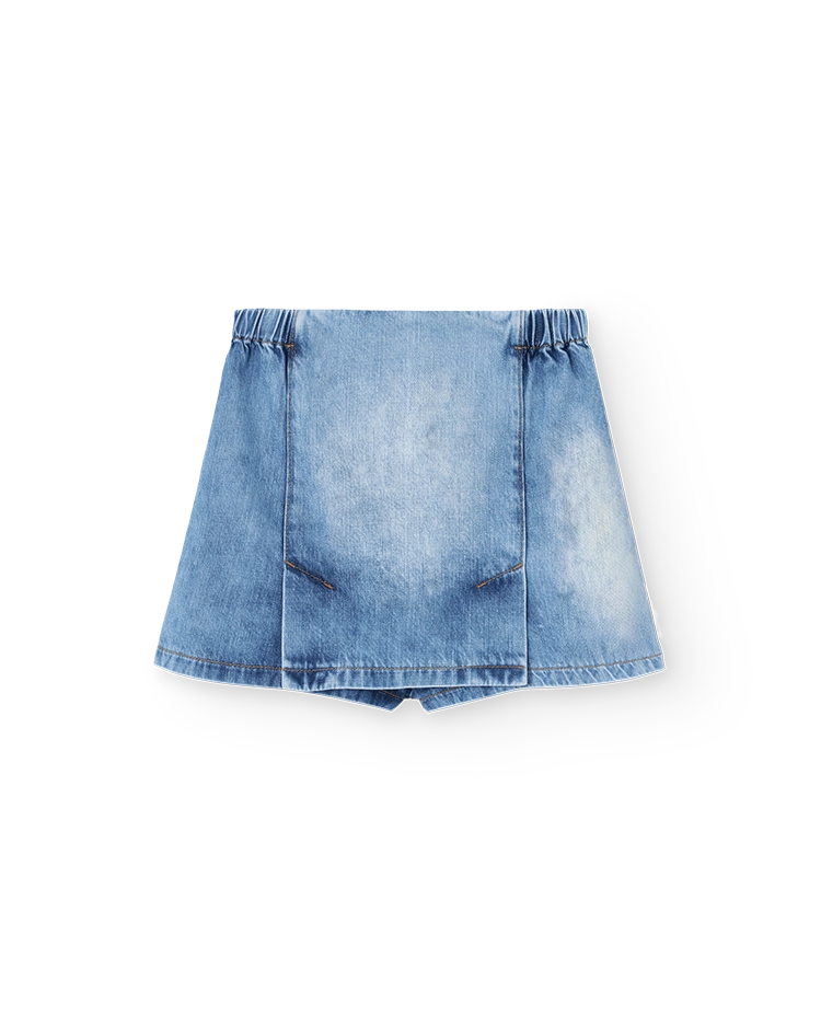 Discover the Soft Indigo Olingo Skort from our FW25 collection and shop online for stylish kid's clothes at The Animals Observatory. COVER