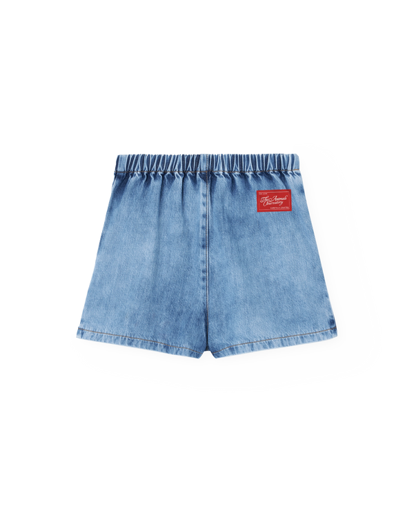 Soft Indigo Olingo Skort PRODUCT BACK