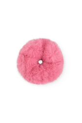 Bright Pink Civet Hair Tie PRODUCT FRONT