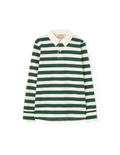Stripes Green Eel Polo Shirt