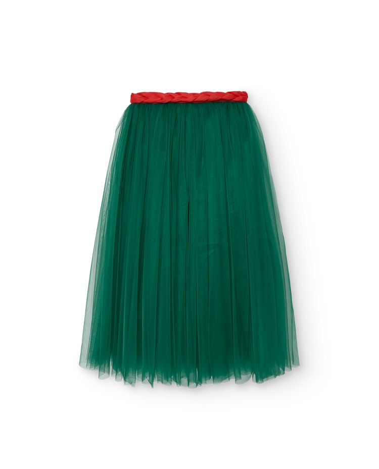 Green Blowfish Maxi Skirt COVER