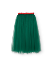 Green Blowfish Maxi Skirt PRODUCT BACK