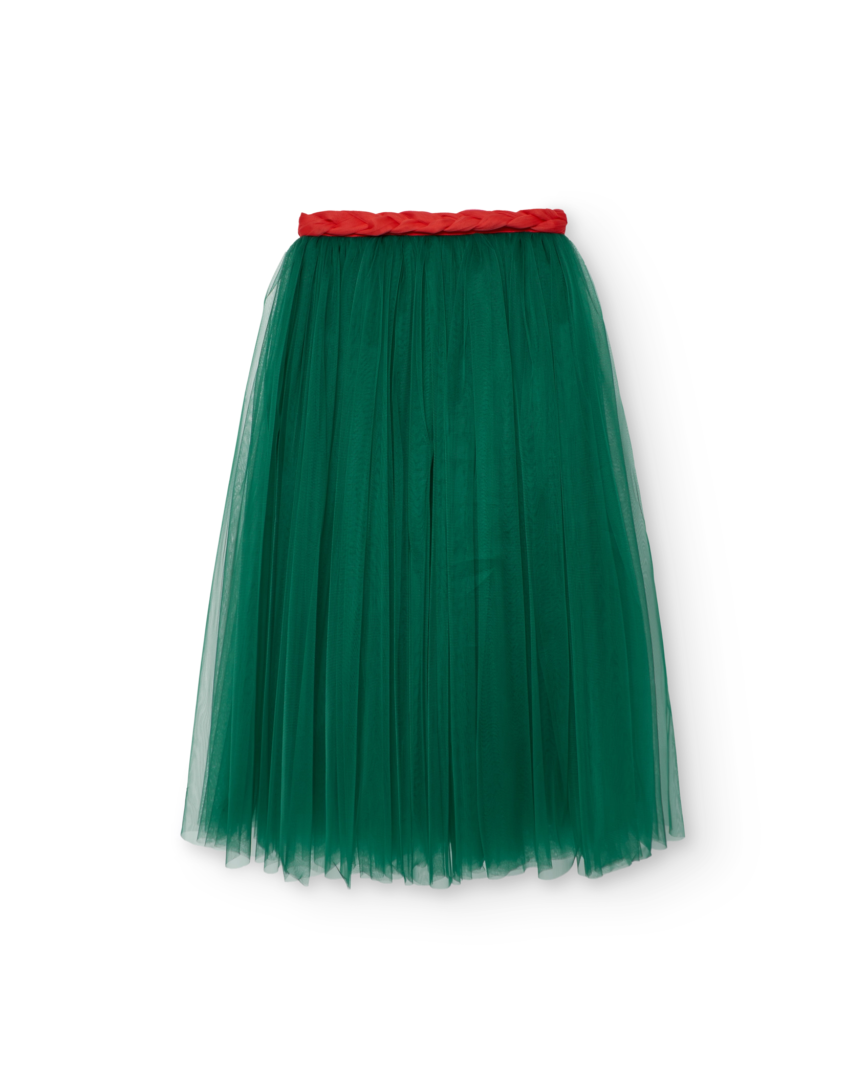 Green Blowfish Maxi Skirt PRODUCT FRONT