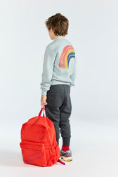 Blue Zebra Track Jacket MODEL BACK