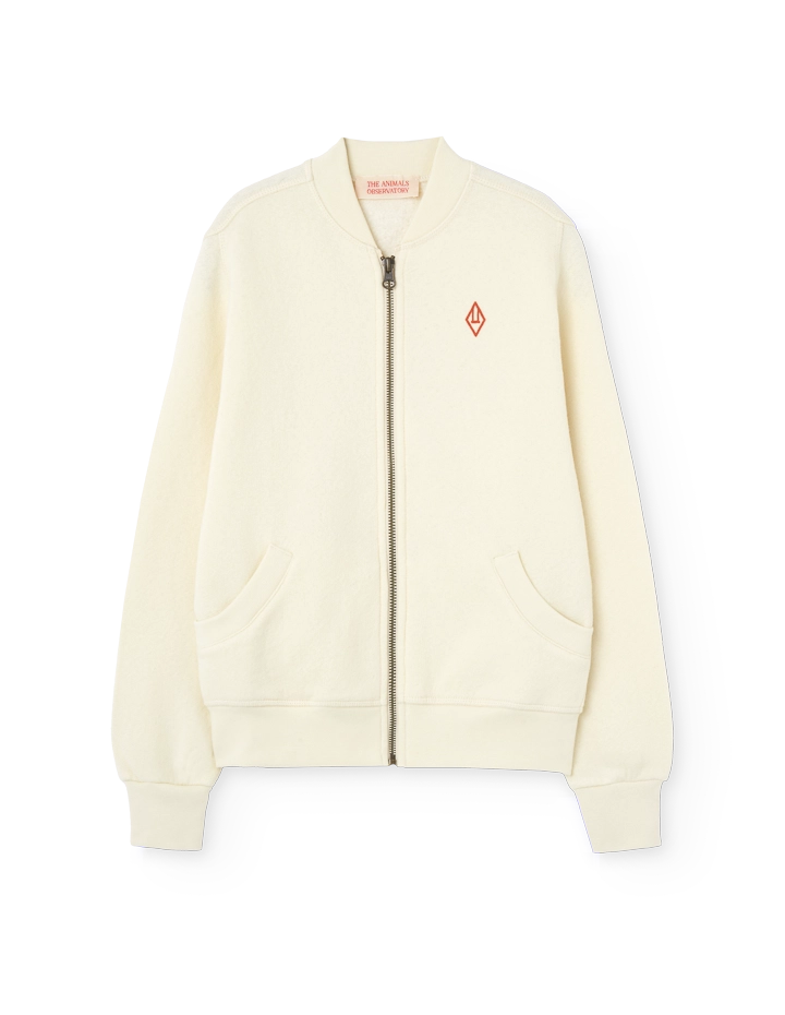 Raw White Zebra Track Jacket COVER