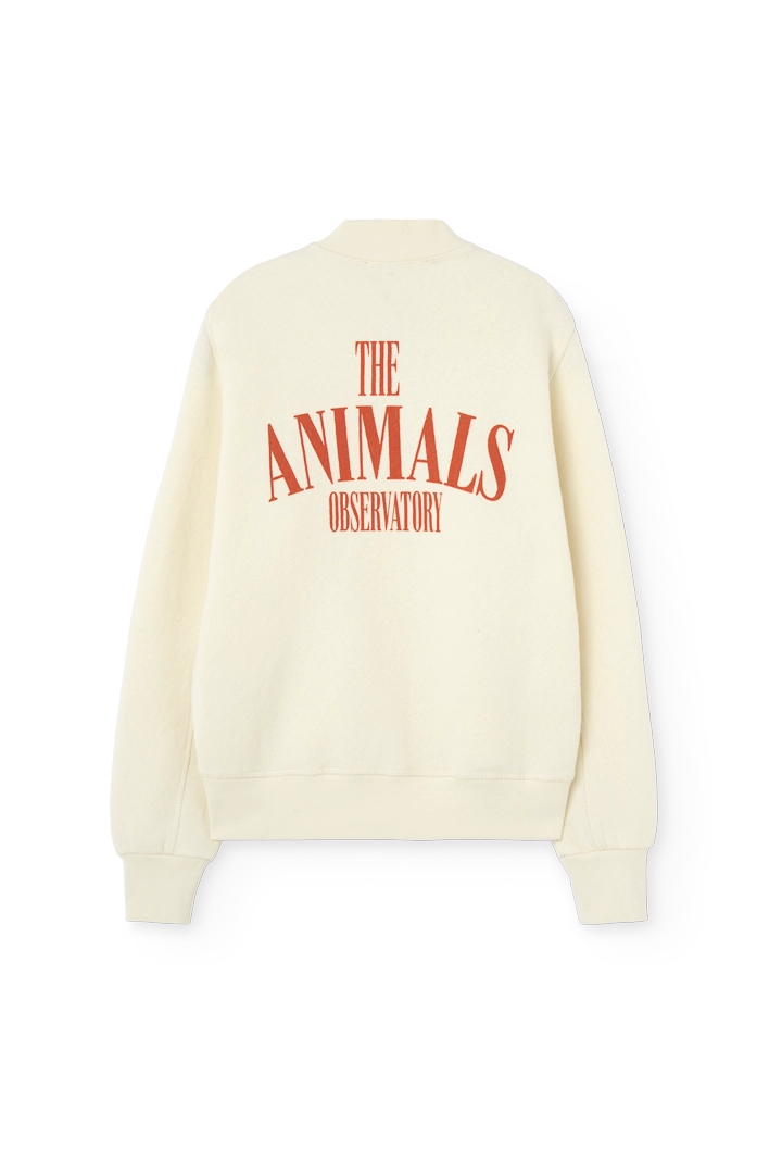 Raw White Zebra Track Jacket PRODUCT BACK