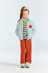 Blue Shrew Jacket MODEL FRONT