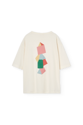 Raw white Collie T-Shirt PRODUCT BACK