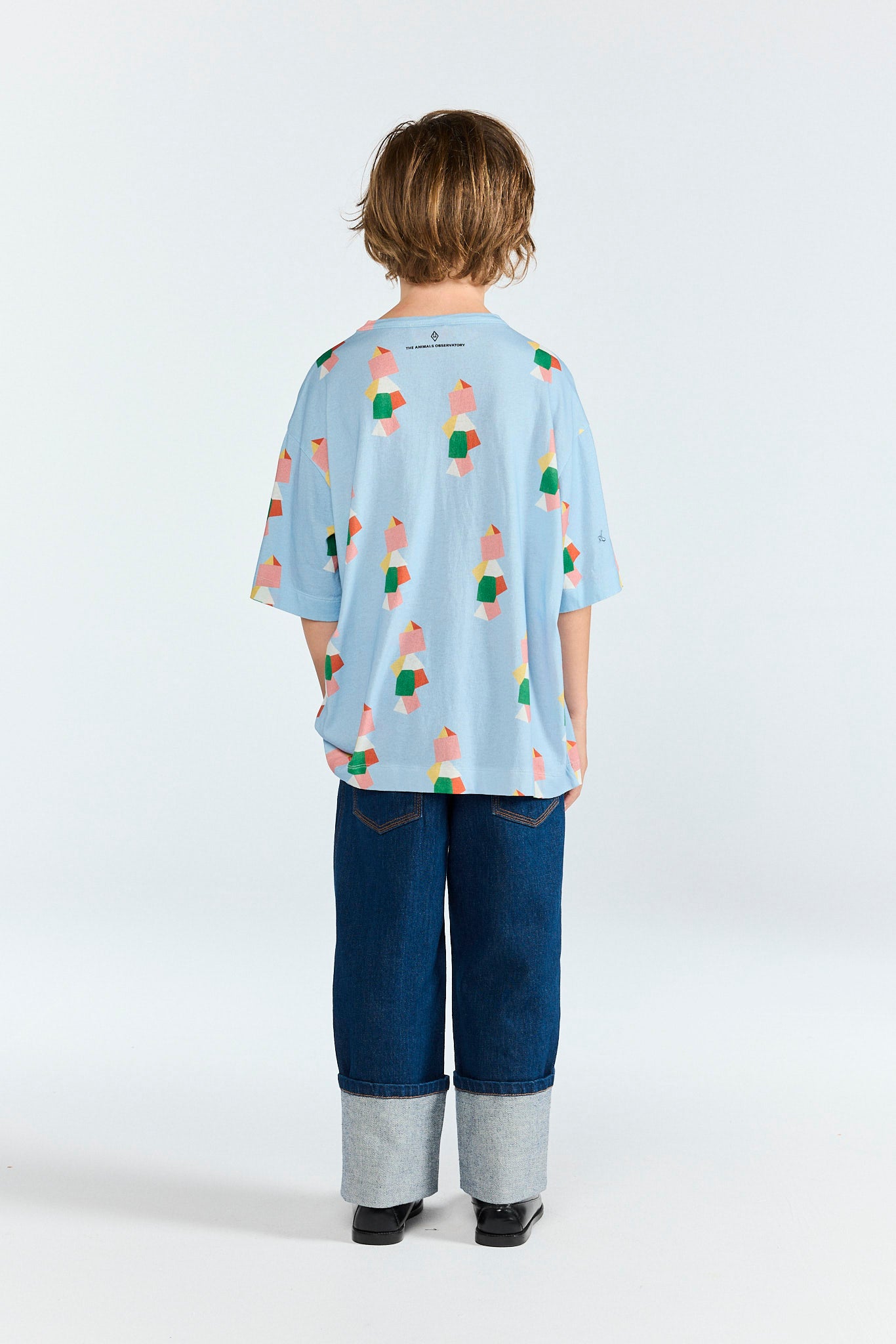 Blue Collie T-Shirt MODEL BACK