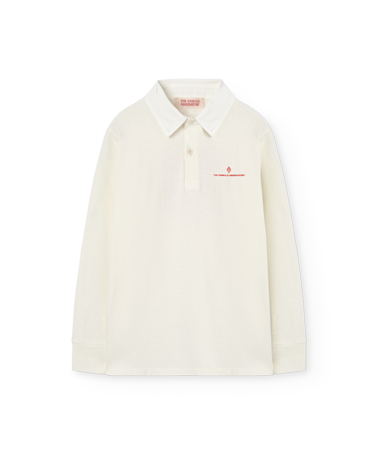 Raw White Eel Polo Shirt