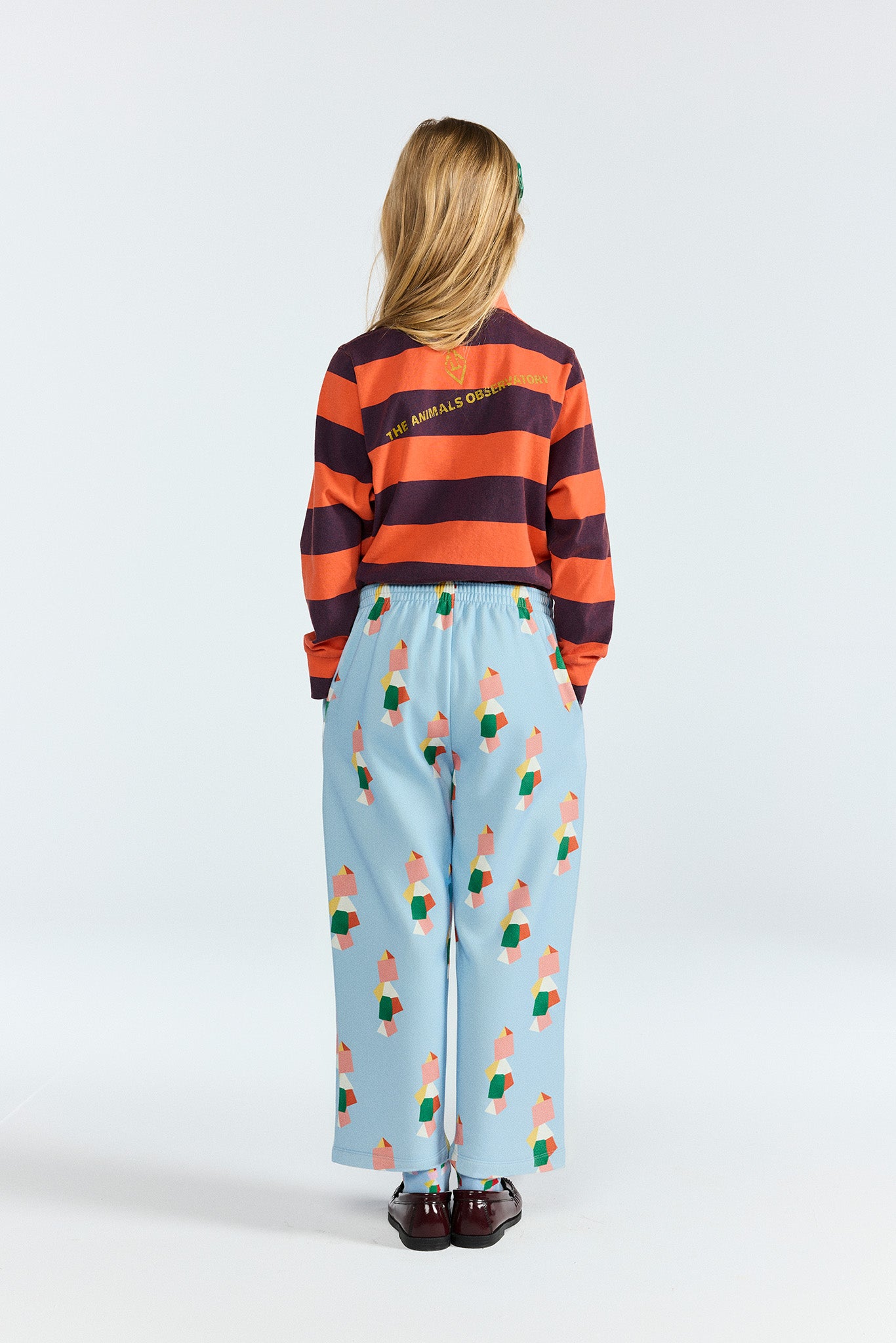 Red Eel Polo Shirt MODEL BACK