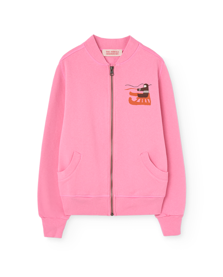 Pink Zebra Track Jacket