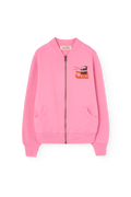 Pink Zebra Track Jacket