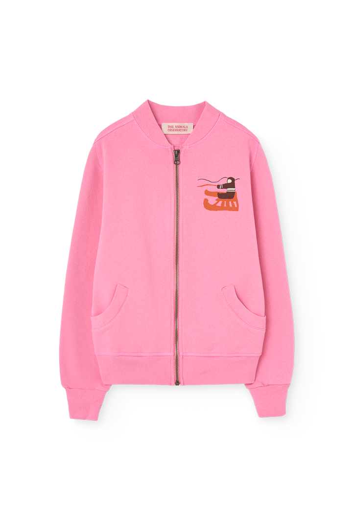 Pink Zebra Track Jacket