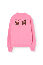 Pink Zebra Track Jacket PRODUCT BACK
