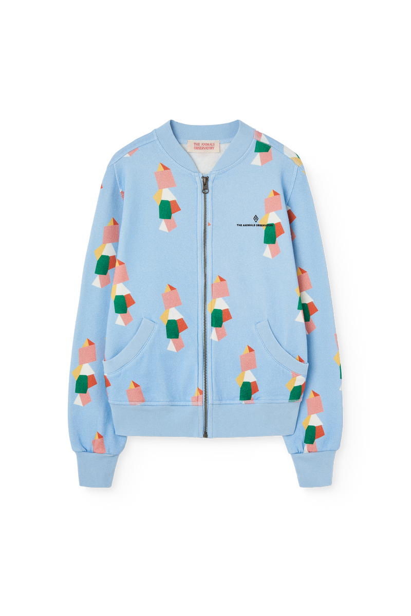 Blue Zebra Track Jacket