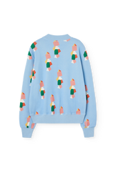Blue Zebra Track Jacket PRODUCT BACK