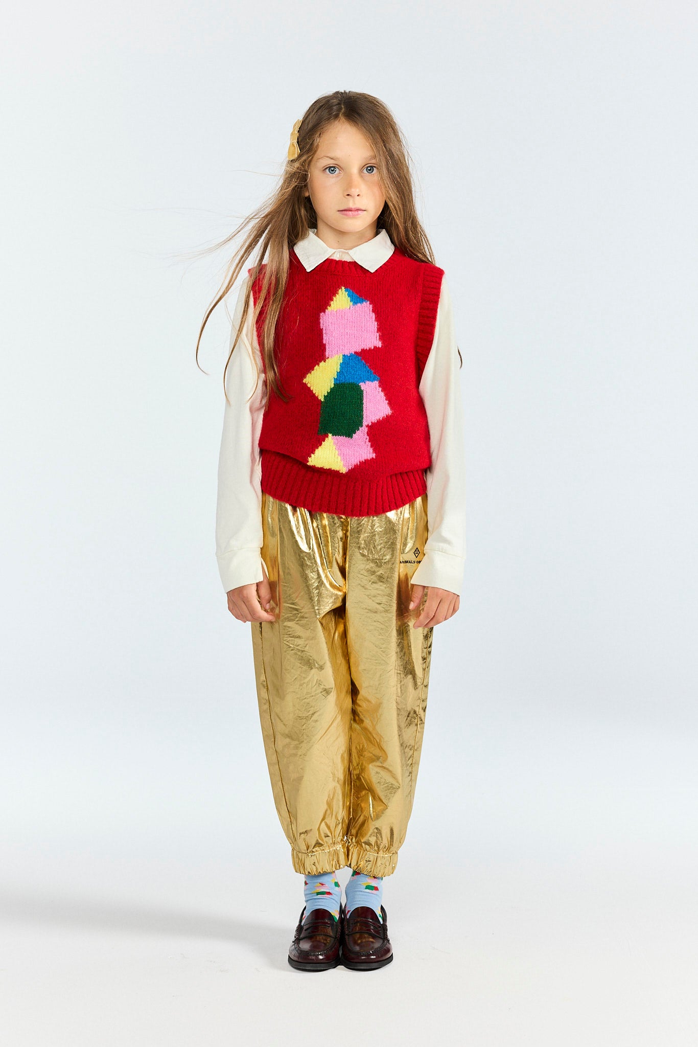 Gold Chicken Pants MODEL FRONT