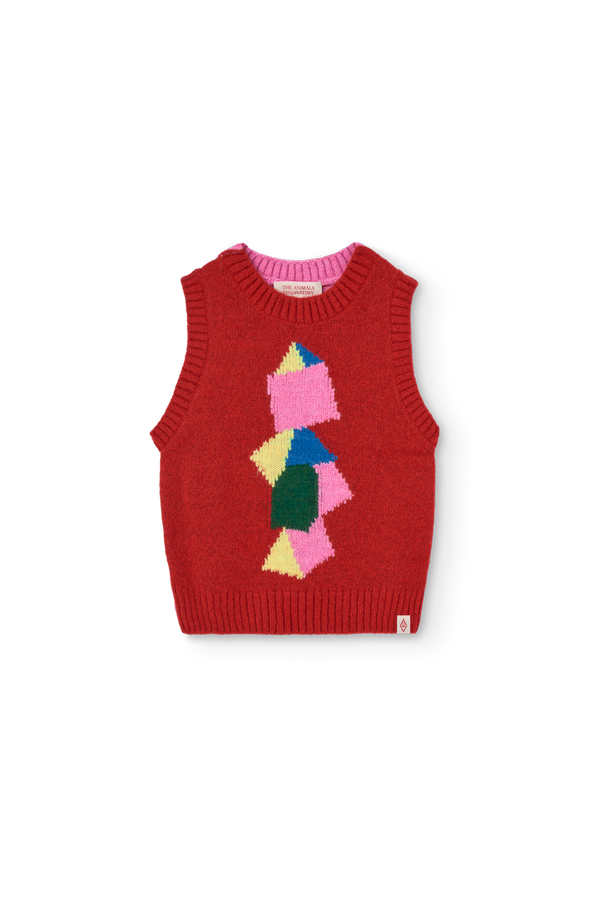 Red Bat Vest PRODUCT FRONT