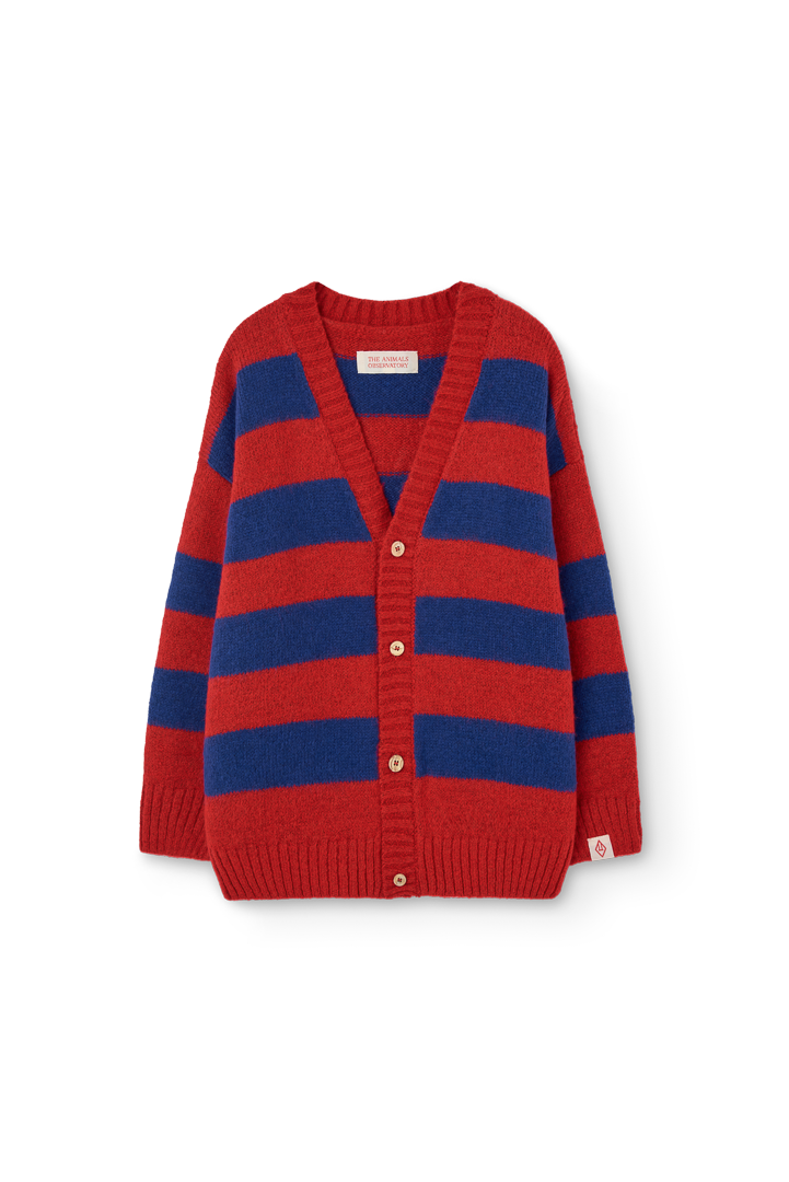 Striped Racoon Cardigan
