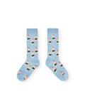 Blue Worm Socks