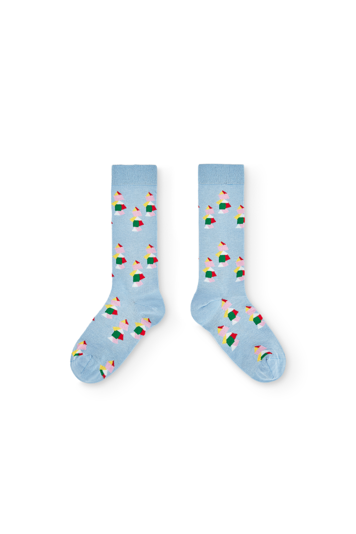 Blue Worm Socks PRODUCT FRONT