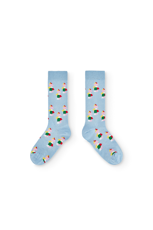 Blue Worm Socks PRODUCT FRONT
