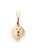 Beige Plaice Keychain