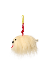 Beige Plaice Keychain PRODUCT BACK