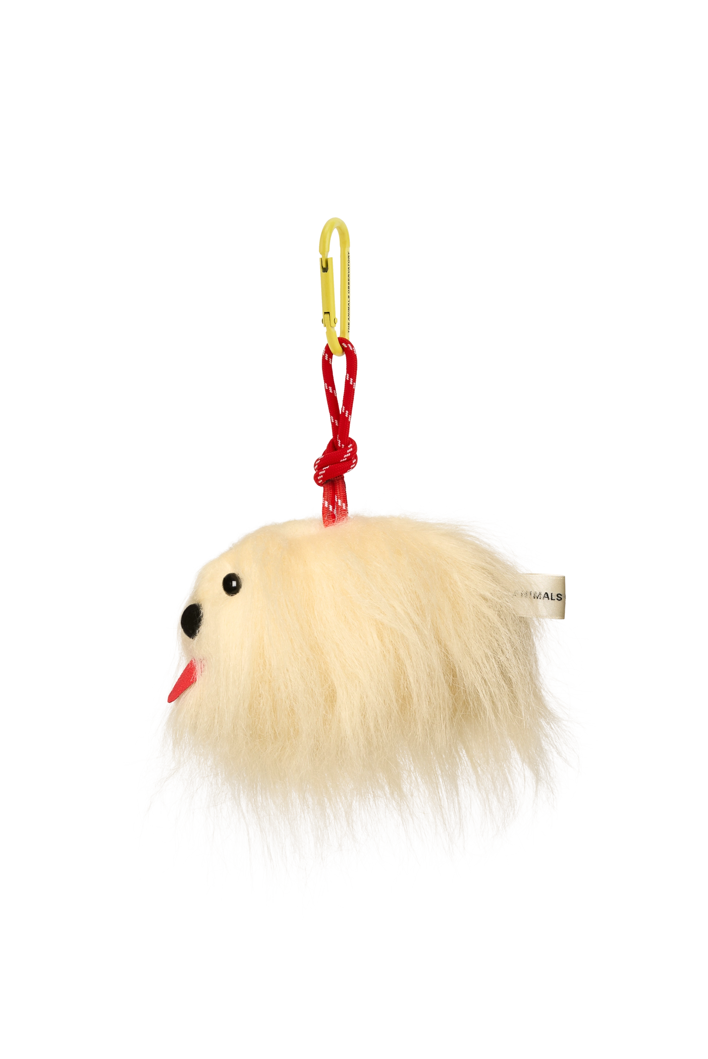 Beige Plaice Keychain PRODUCT BACK