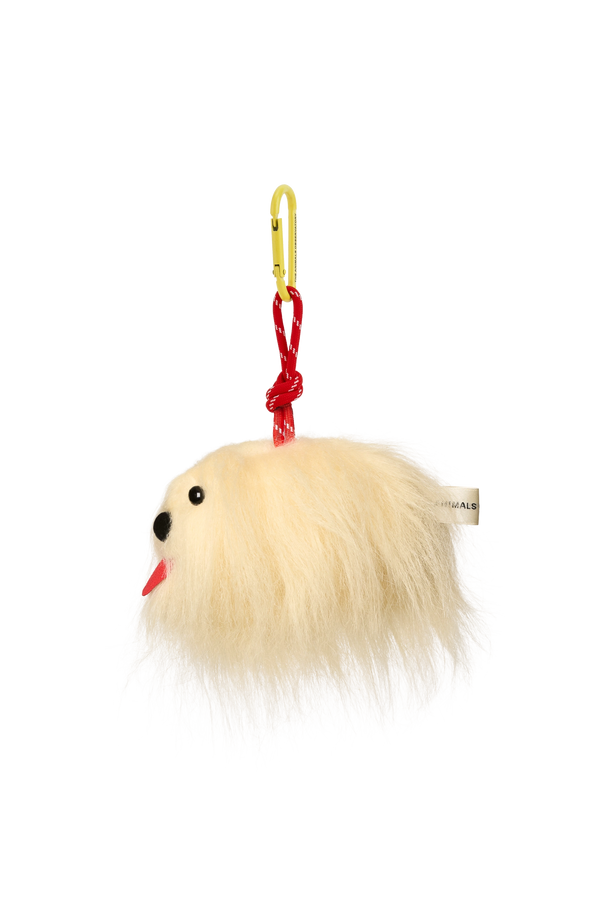 Beige Plaice Keychain PRODUCT BACK
