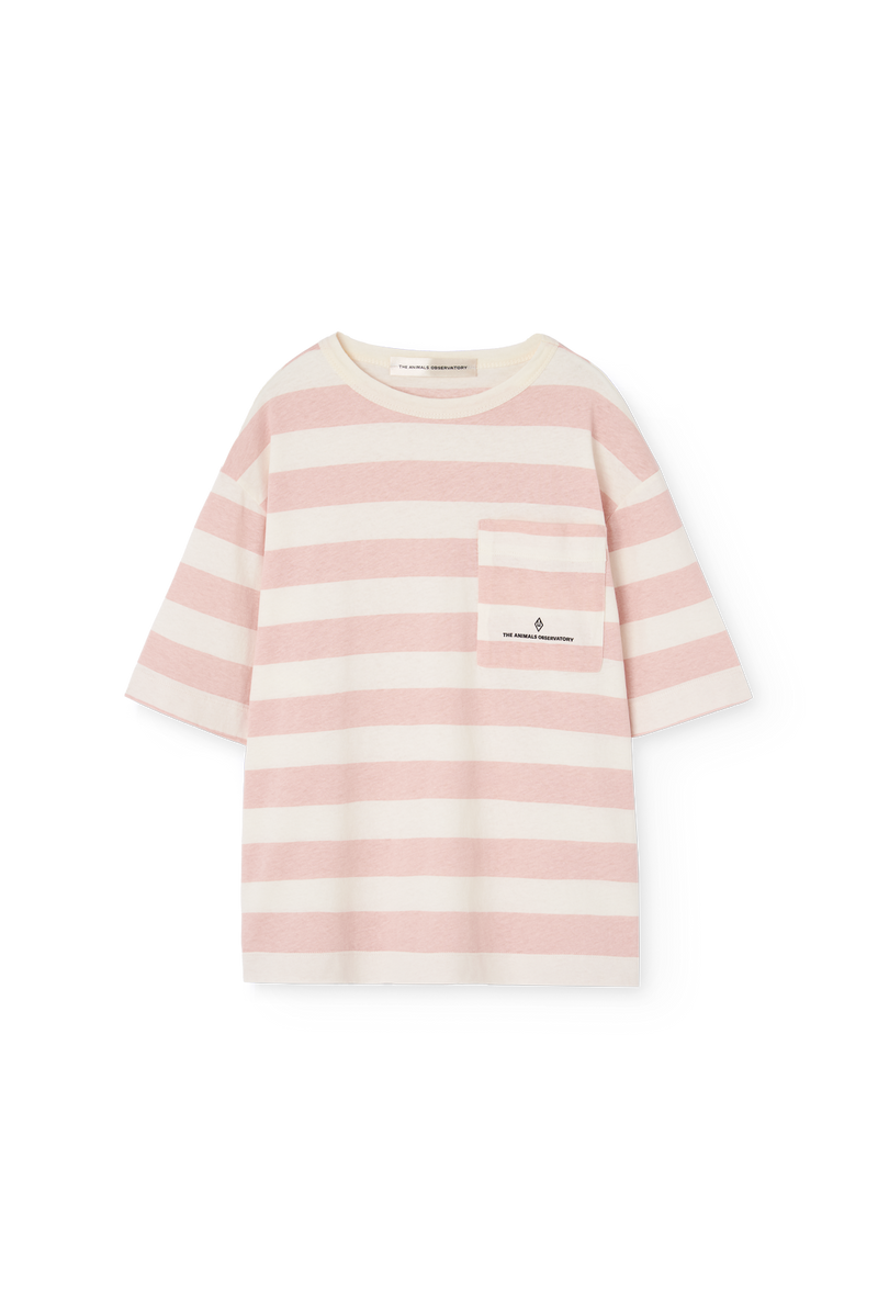 Striped Pink Collie T-Shirt