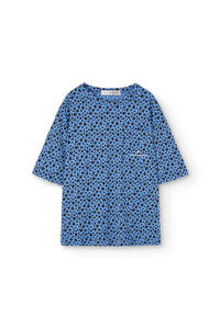 T-Shirt Collie Bleu