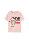 Soft Pink Rooster T-Shirt