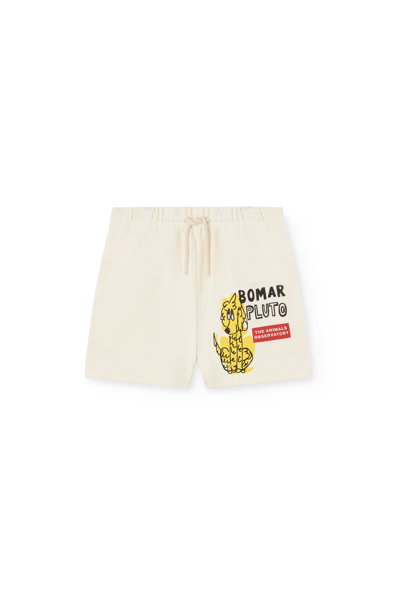 Raw White Hedgehog Shorts