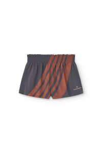 Short Ostrich Gris Foncé