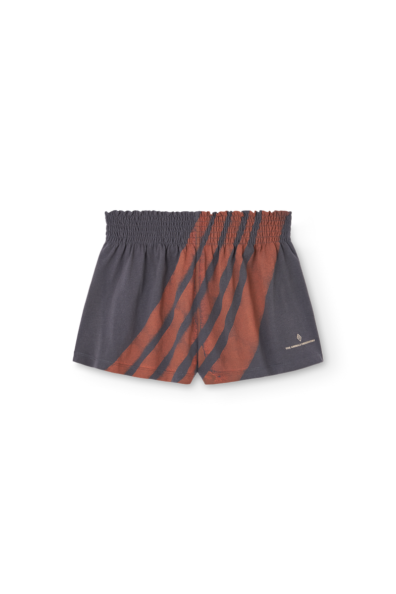Dark Grey Ostrich Shorts