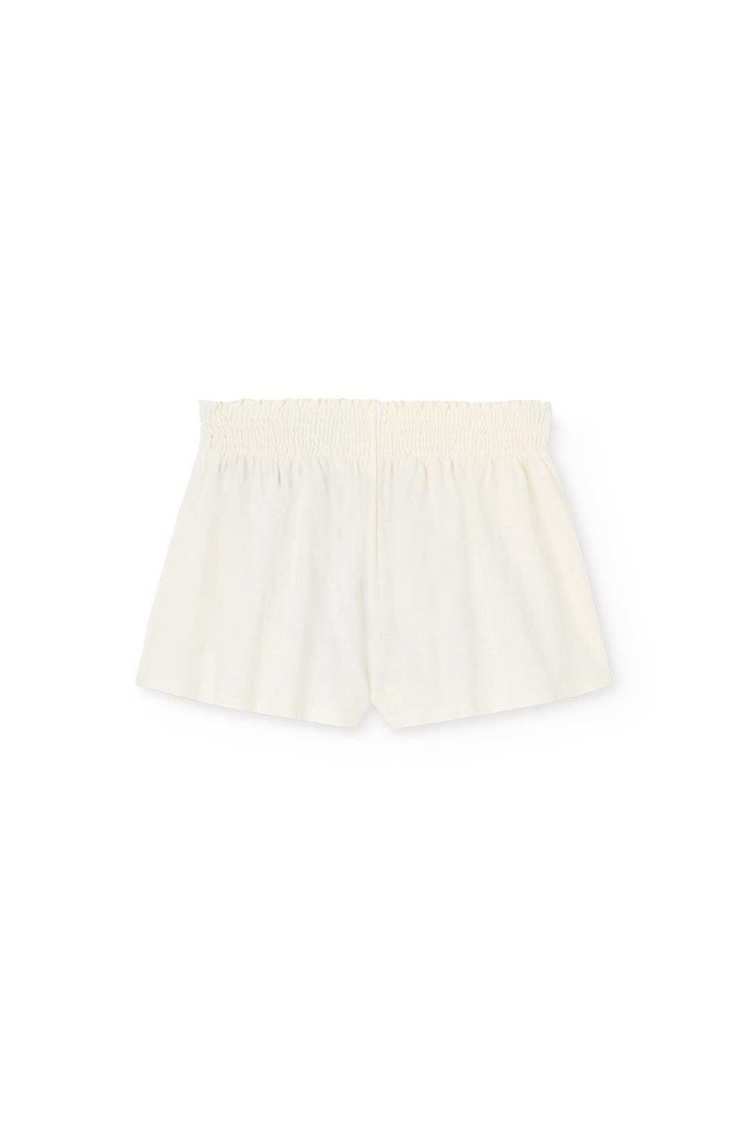Short Ostrich Blanc