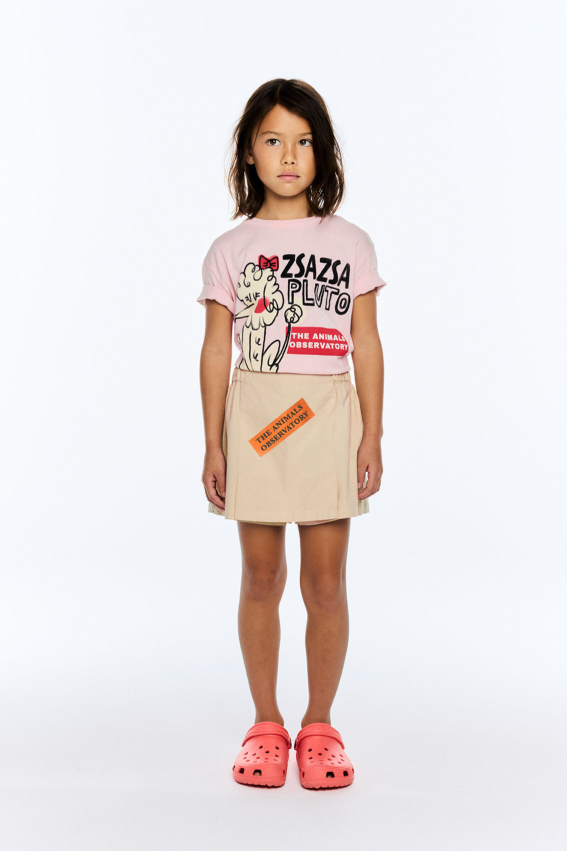 Khaki Shrimp Skort