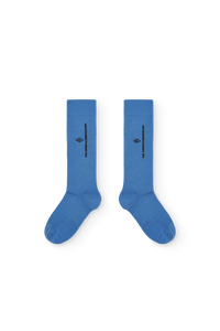 Blue Worm Socks