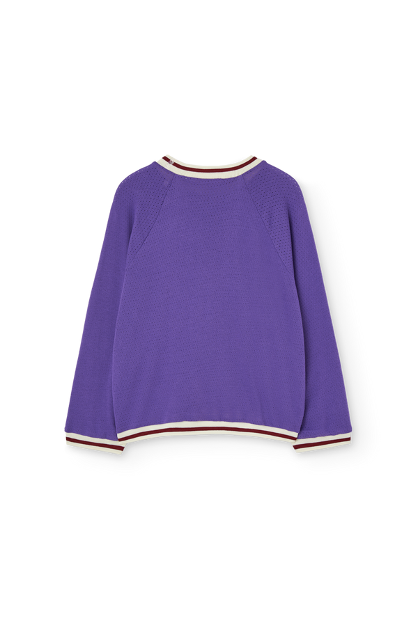 Purple Squad Long Sleeve T-shirt PRODUCT BACK
