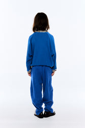 Blue Camaleon Sweatpants MODEL BACK