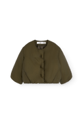 Military Green Bengal Puffer Jacket for baby