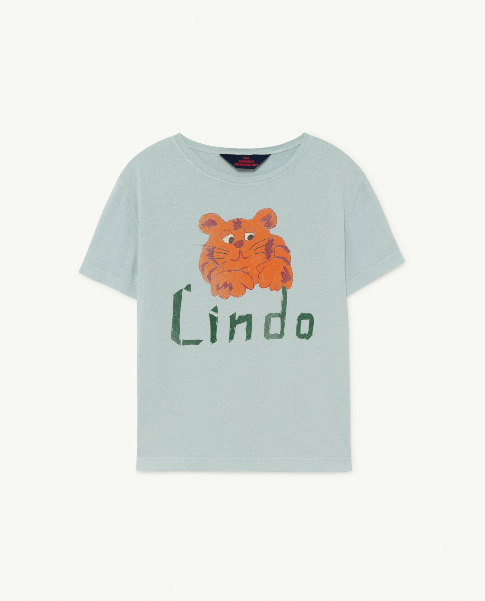 Blue Lindo Rooster T-Shirt PRODUCT FRONT