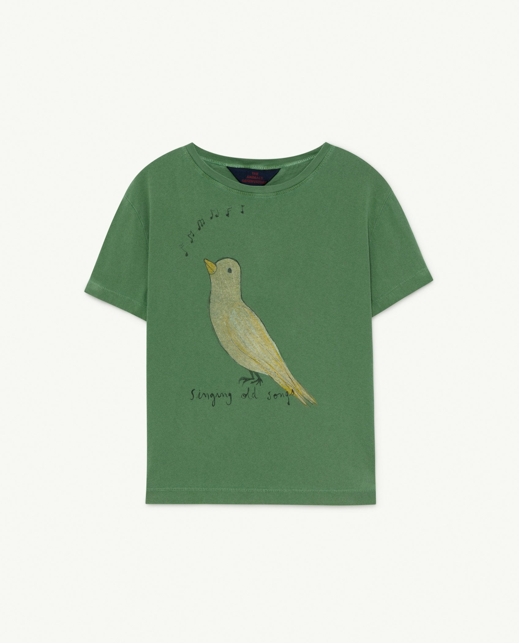 Green Bird Rooster T-Shirt PRODUCT FRONT